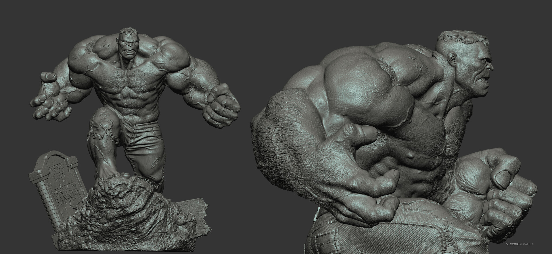 Artstation The Immortal Hulk Victor Maia