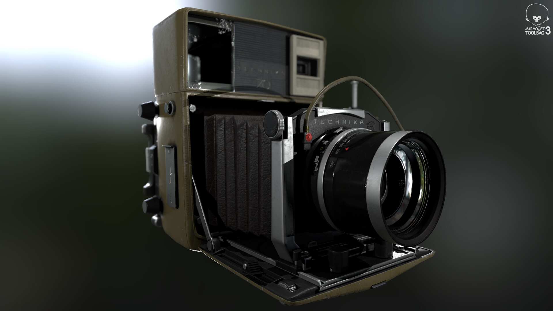 Old photo camera Linhof Technika 70 20k tris 1 - 4k texture Like if you lik...
