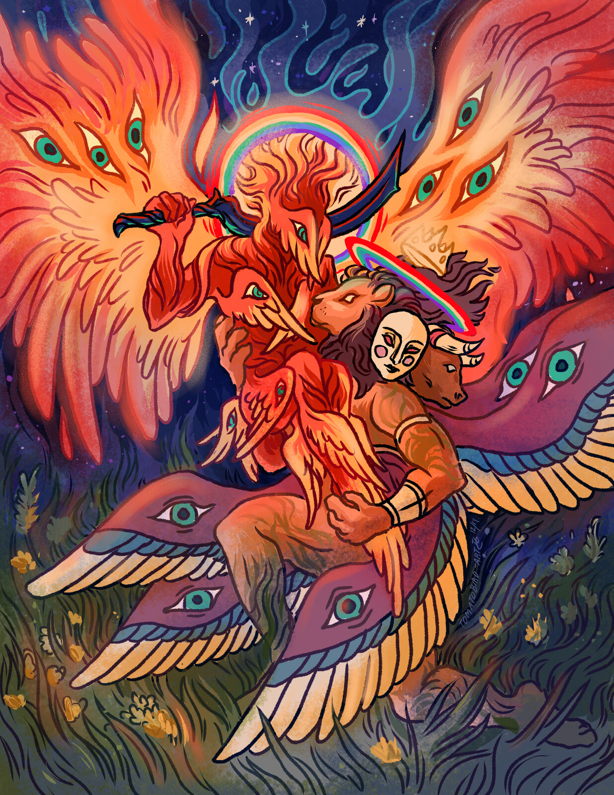 Artstation Heaven And Earth Commission Taylor Leong