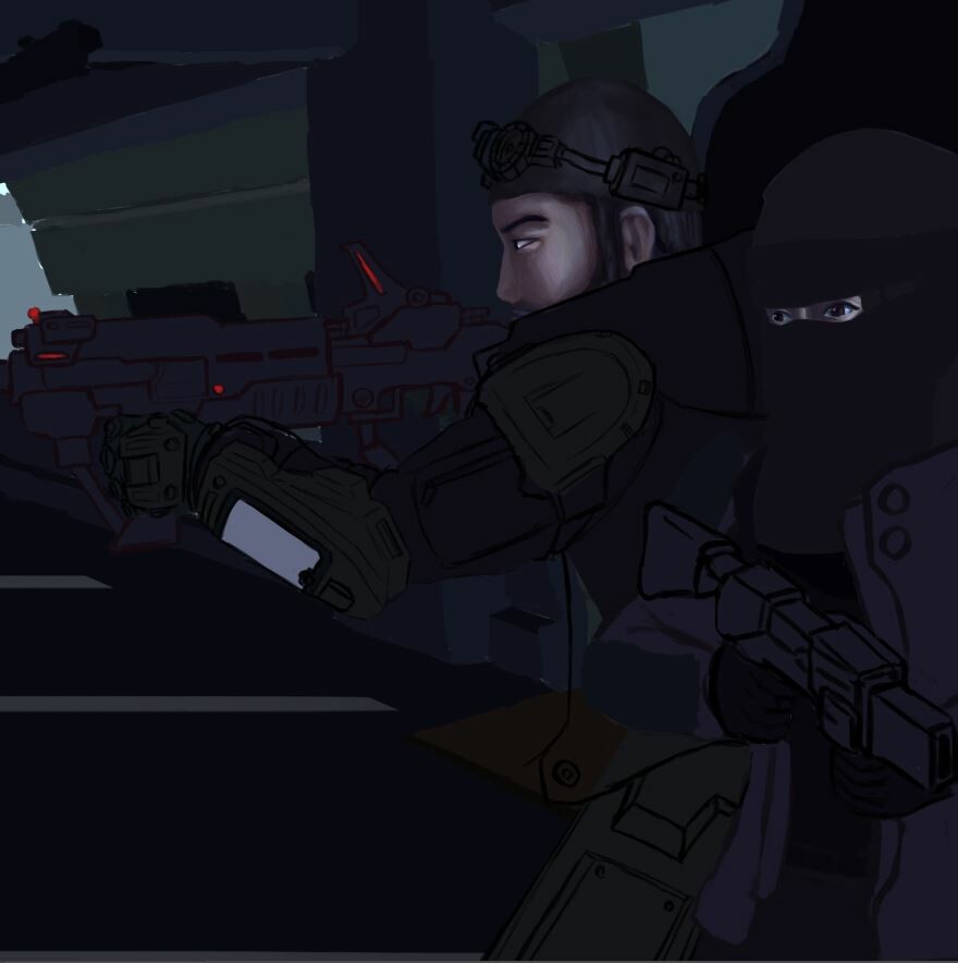 Started adding in more detail.