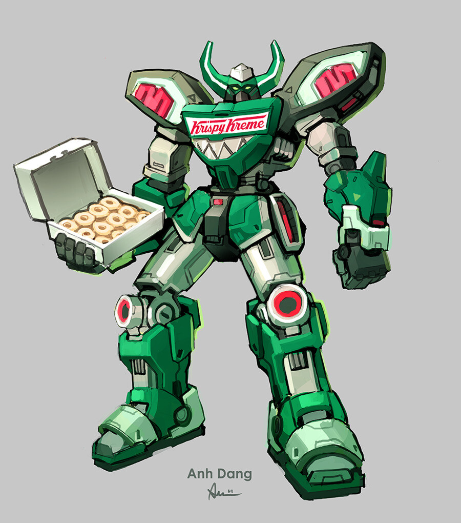 The Krispy Kreme Megazord