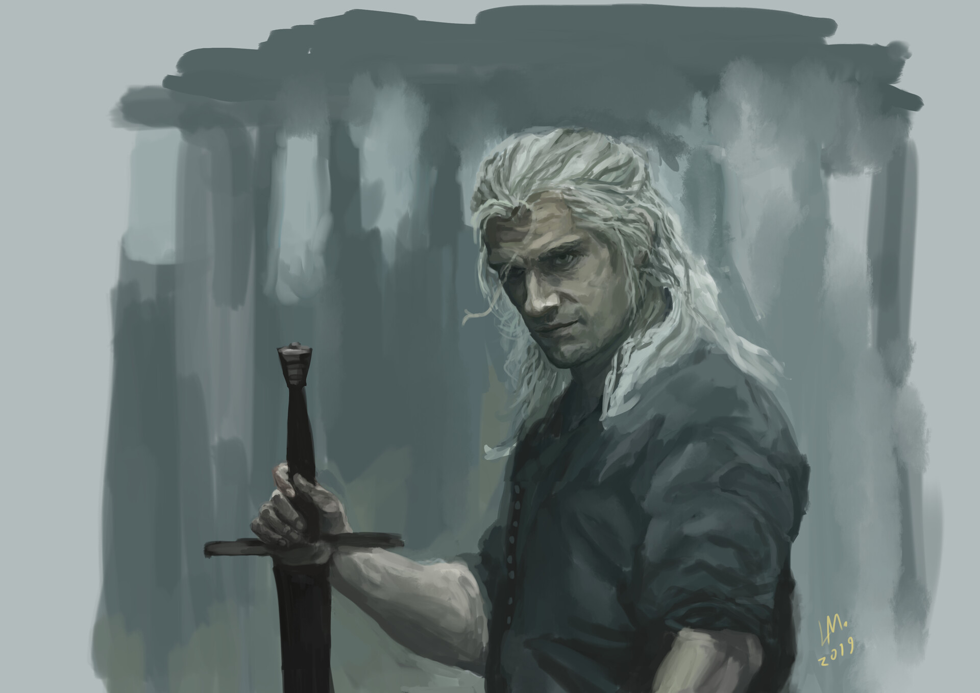 ArtStation - Geralt of Rivia - The Witcher