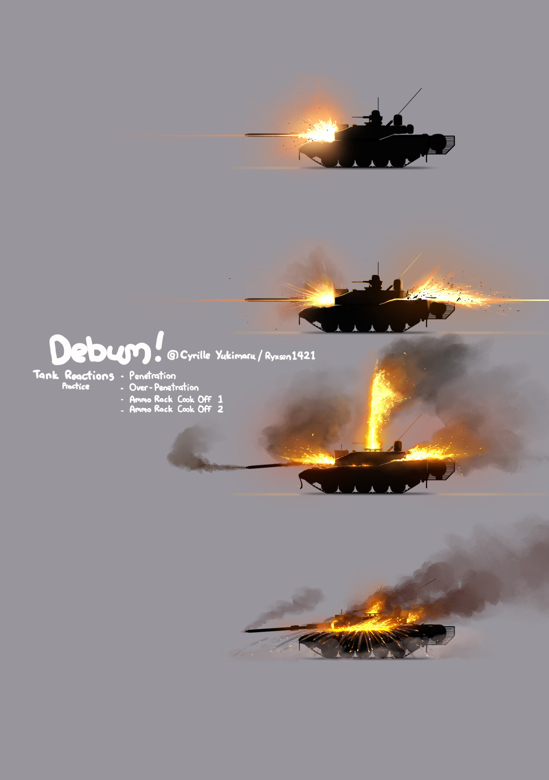 ArtStation - Debum! Tank Micro Series