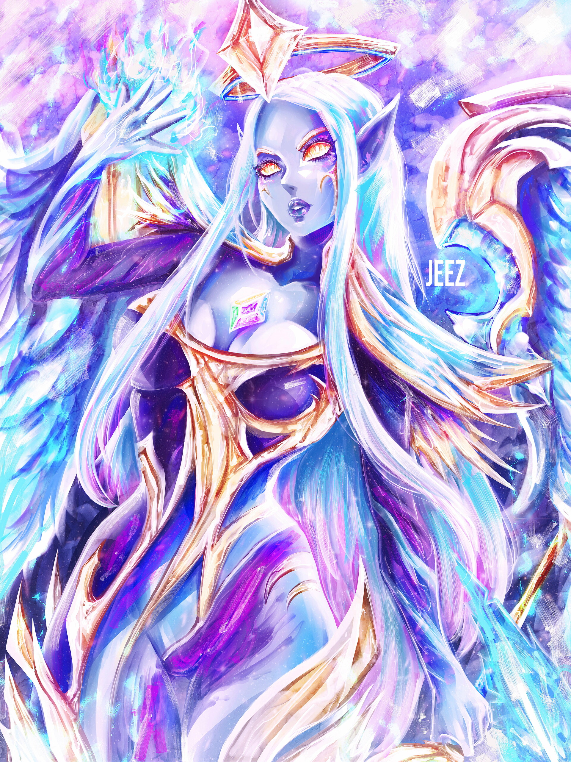 JeeZ Art - Dawnbringer Soraka