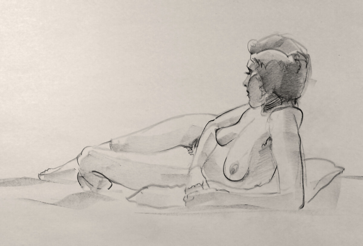 Life drawing : Fall 2019 Female model