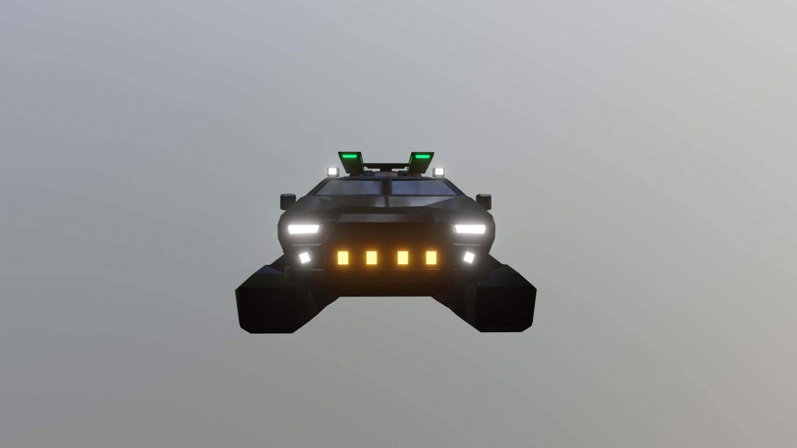 Blender LookDev mode - front view 