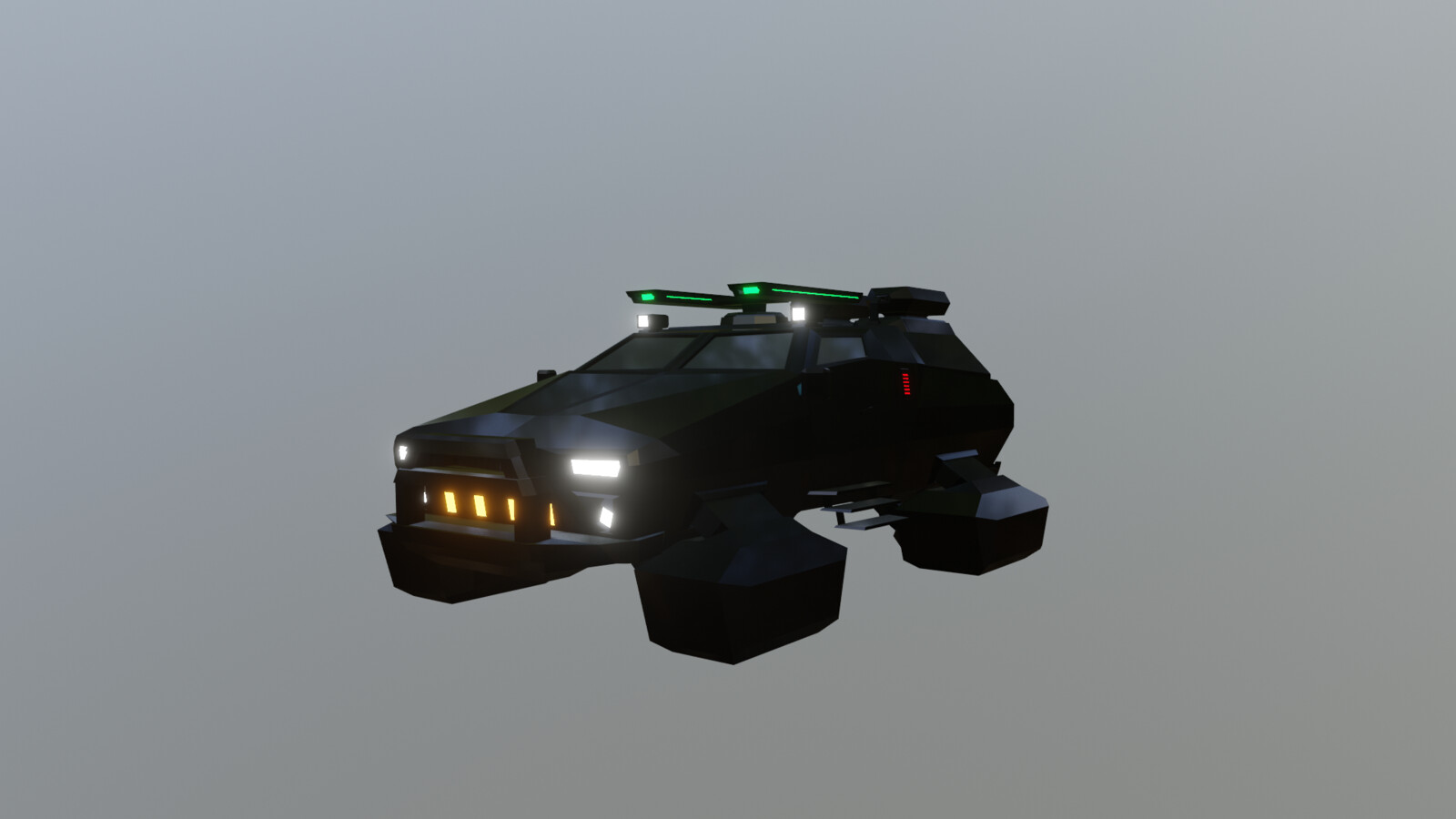 Blender LookDev mode - Front and side view 