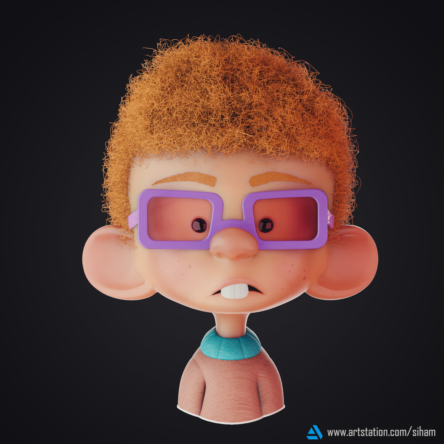 Artstation Chuckie Finster Inspired