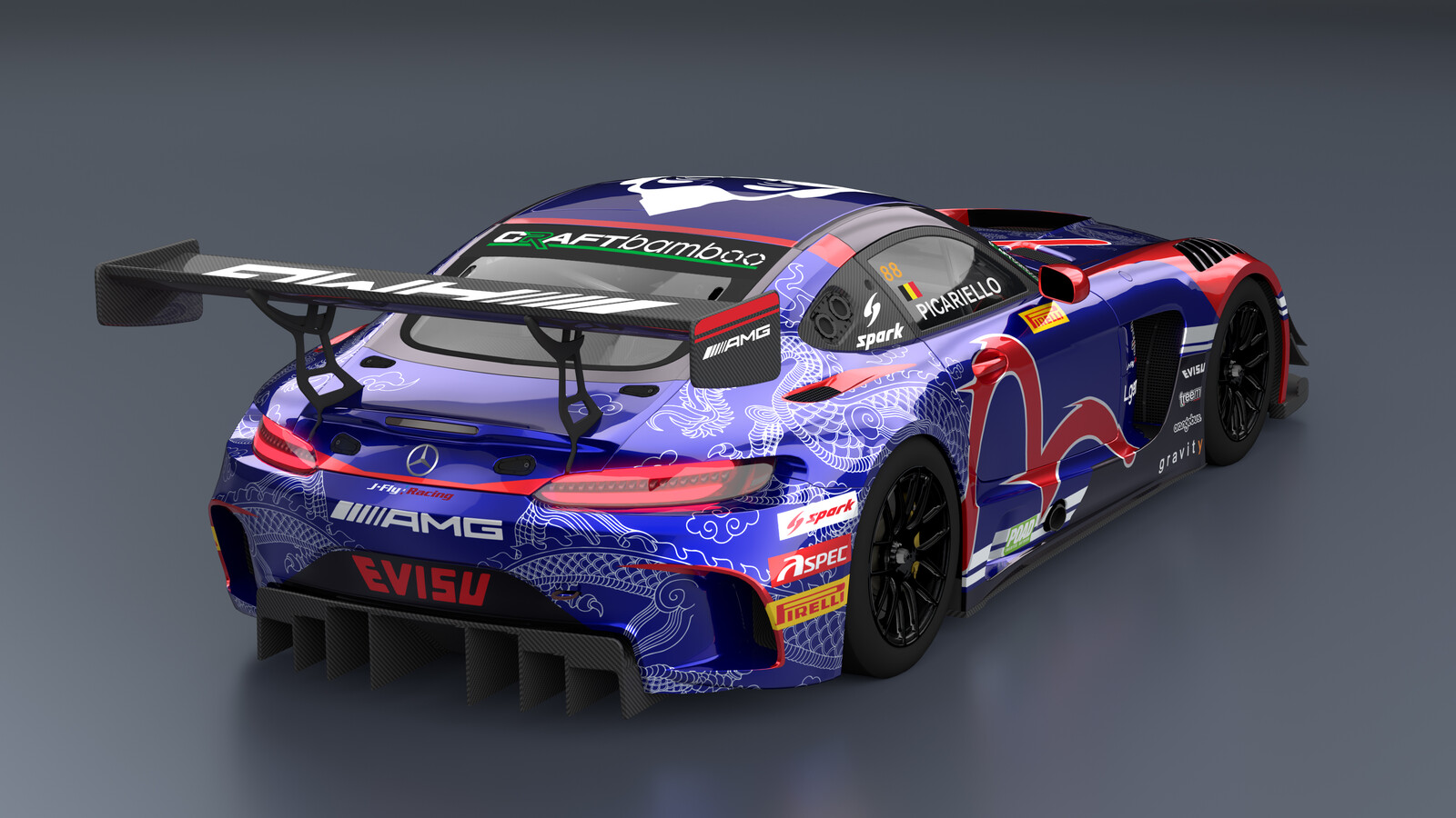 Rear Quarter 3D Design Visuals 