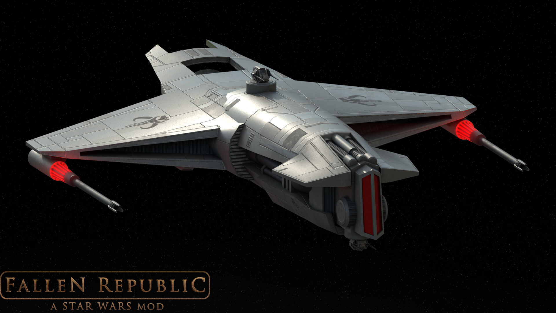 Artstation Fallen Republic Mandalorian Krayt Class Corvette Daniel T