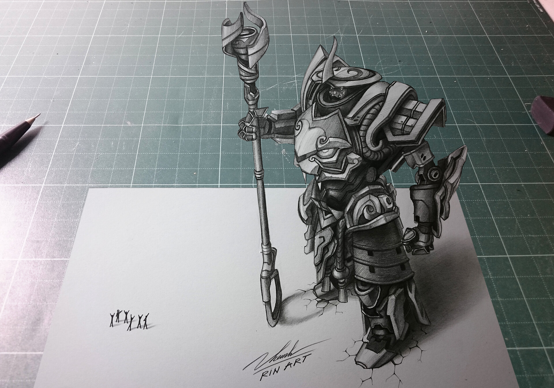 Artstation Mecha Kingdoms Jax Rin Art 3d Art Pencil Drawing Rin Art We used mark kistler's 3d art site for a year and now we're back for another year! 3d art pencil drawing rin art