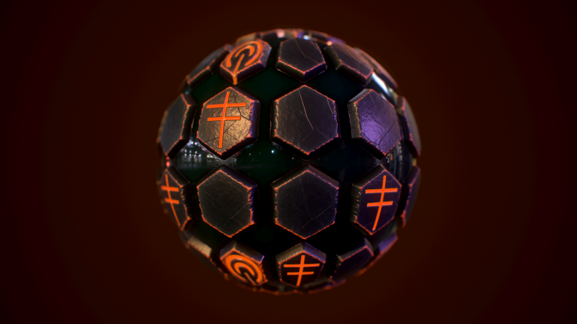 ArtStation - Stylized Rune Temple Floor