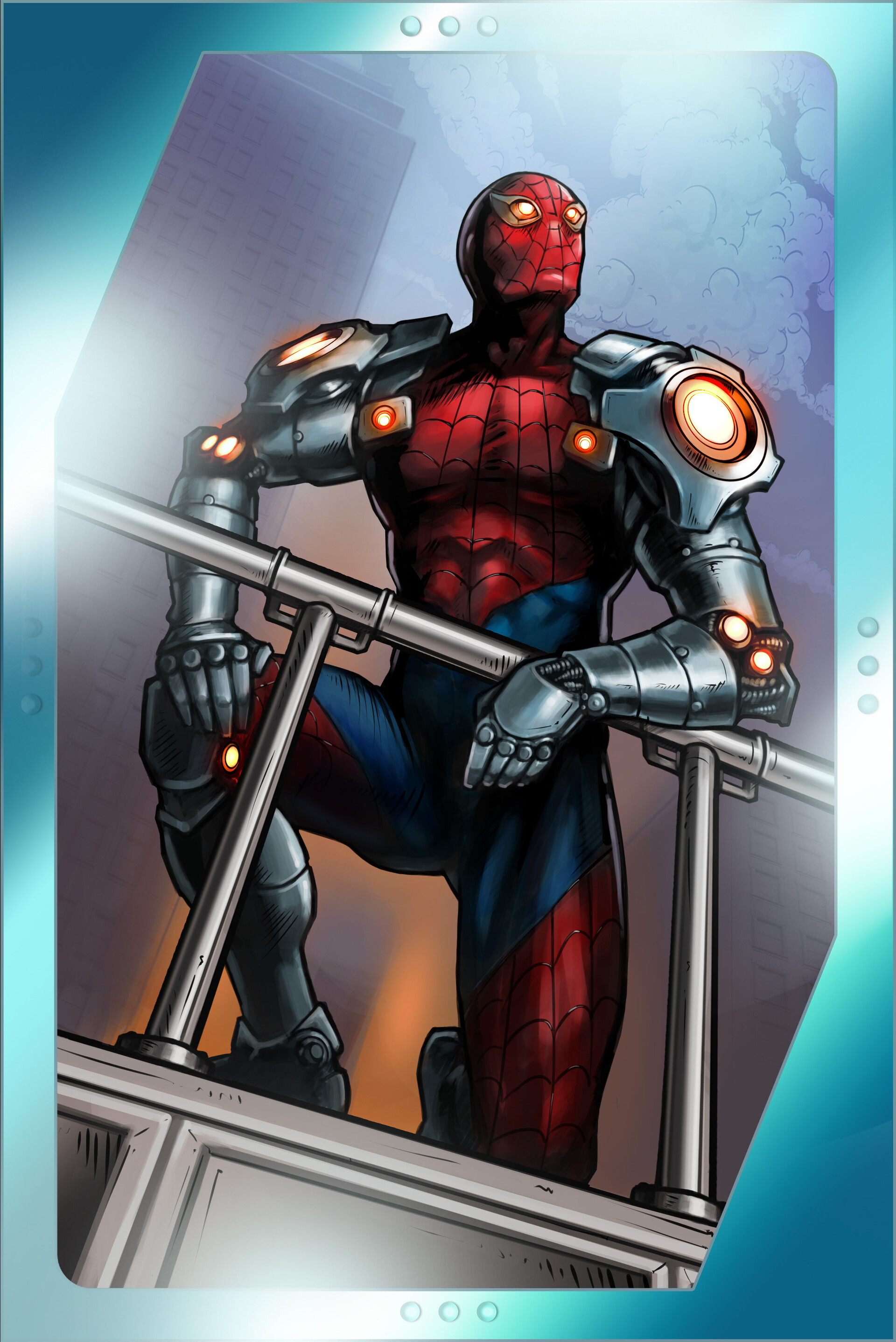Denis Khayrulin Card Mech Spider Man
