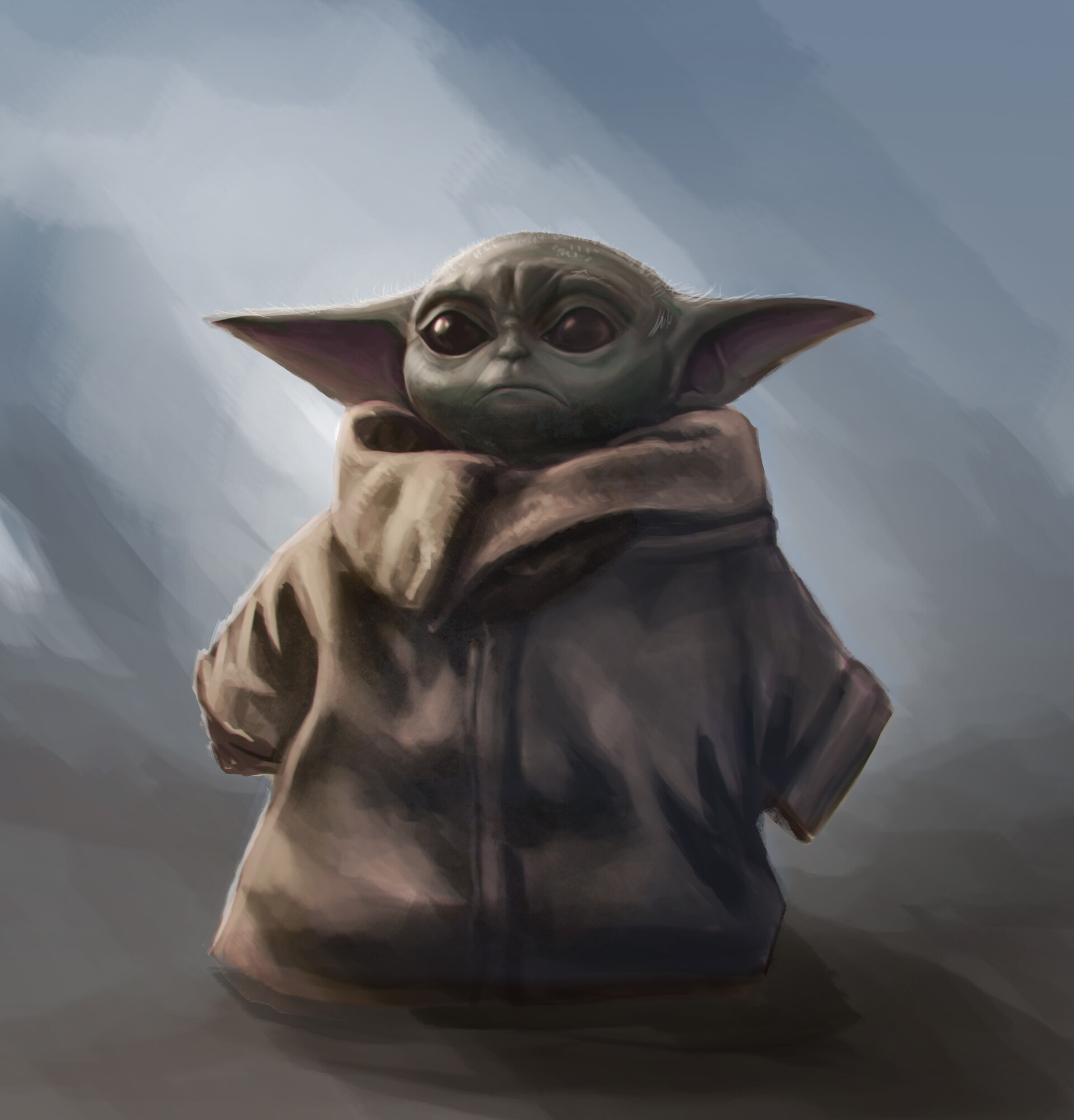 ArtStation - Baby Yoda