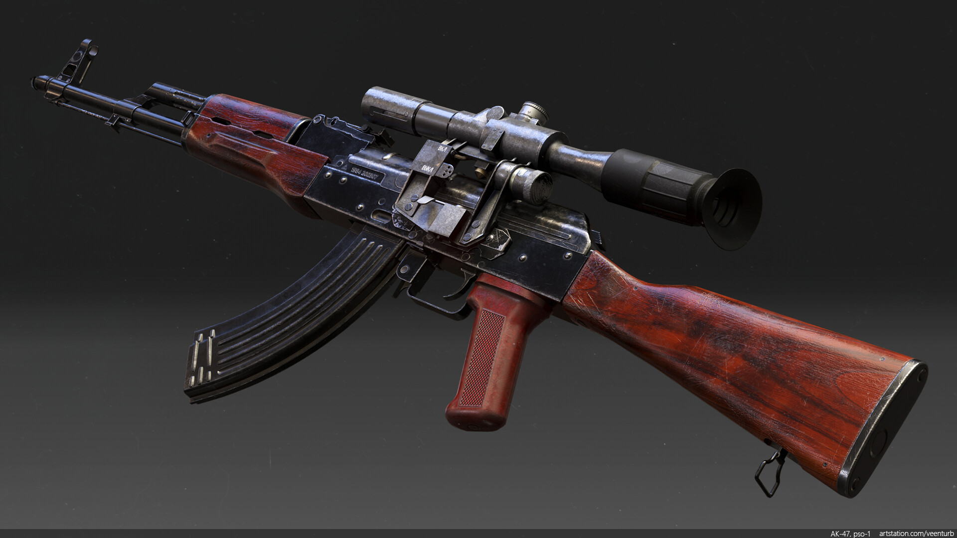 実物 PSOP 9×39用 (検 pso pso-1 ベラルーシ m2 AK12 AKS74U AK74 AKM PKM VSS AS-VAL lct e&l ghk npo ロシア 無可動 lct ghk ソ連