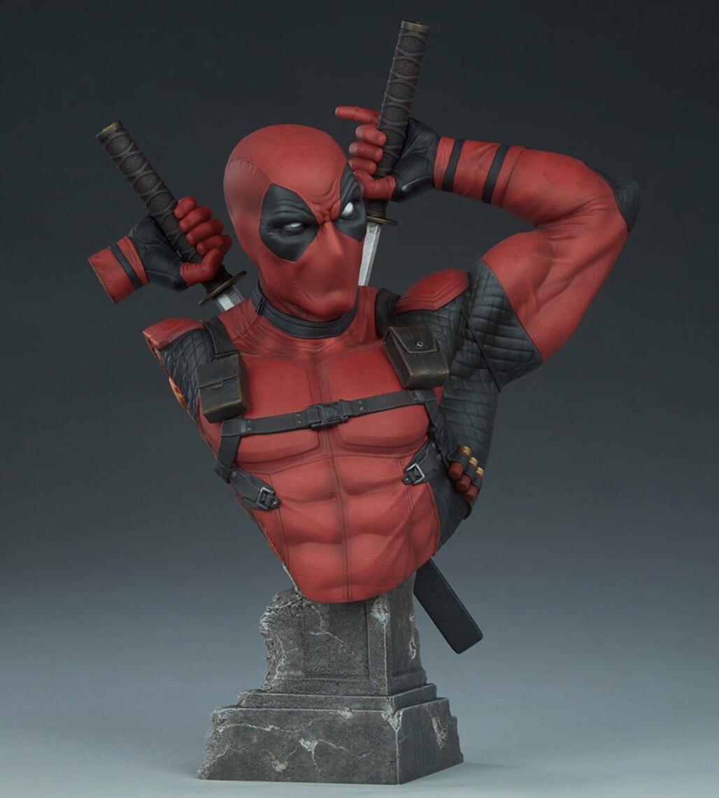 Artstation Deadpool Bust For Sideshow Ed Bradley