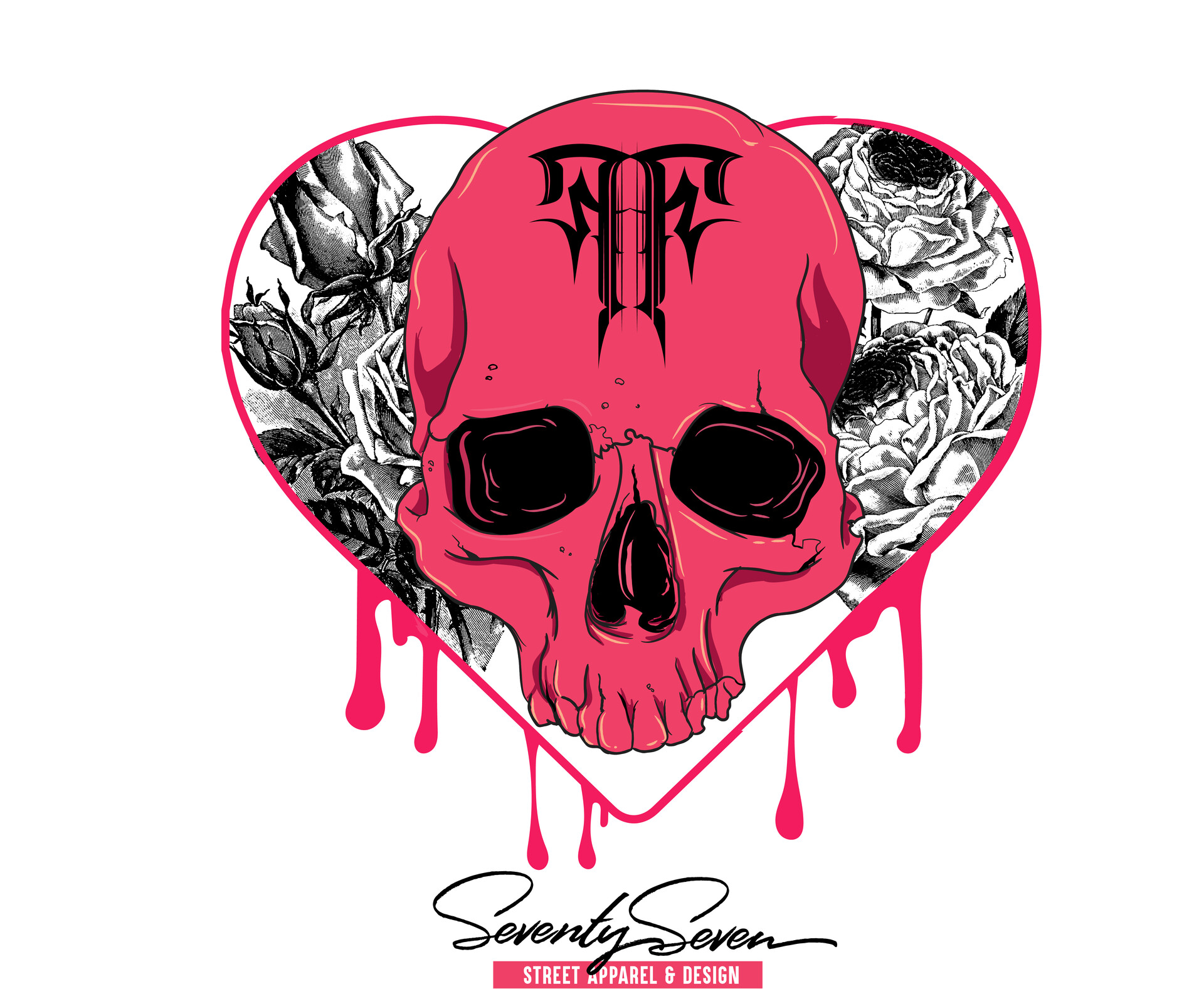 Artstation Seventy 7 Design Clothing Concept Logo By David Huys