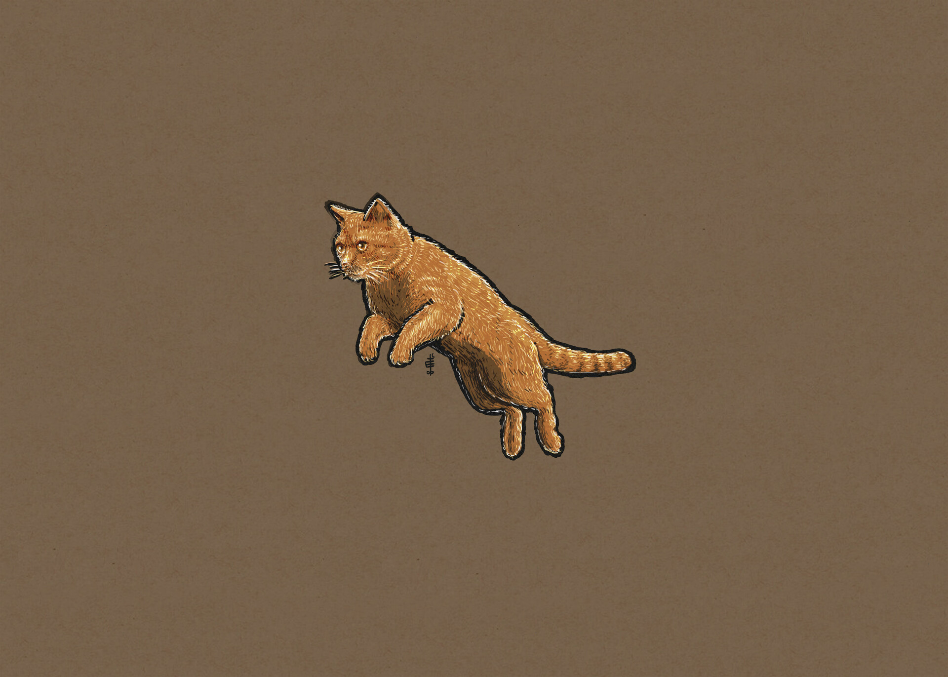 Artstation Leaping Cat Study Eric Tecce