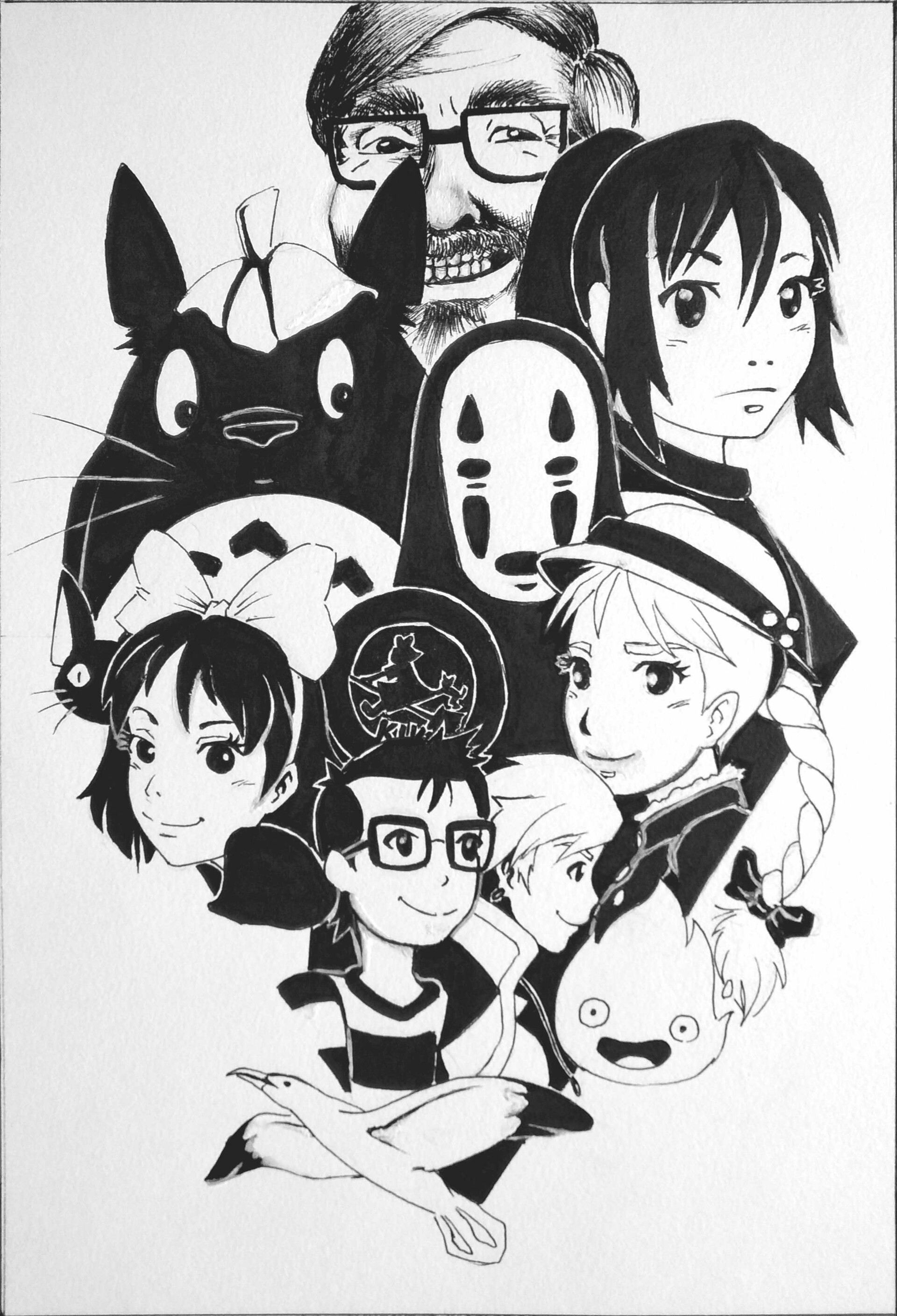 ArtStation Myazaki tribute