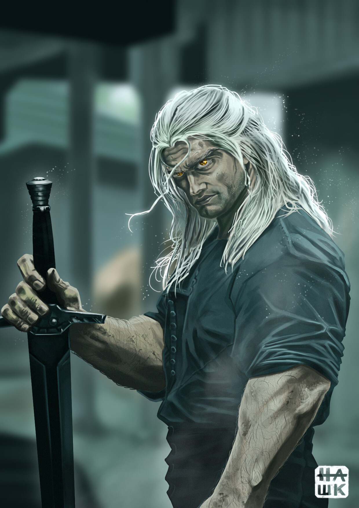 Artstation The Butcher Of Blaviken Stefano Rutigliano