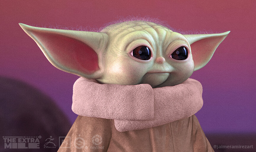 ArtStation - Baby Yoda Day