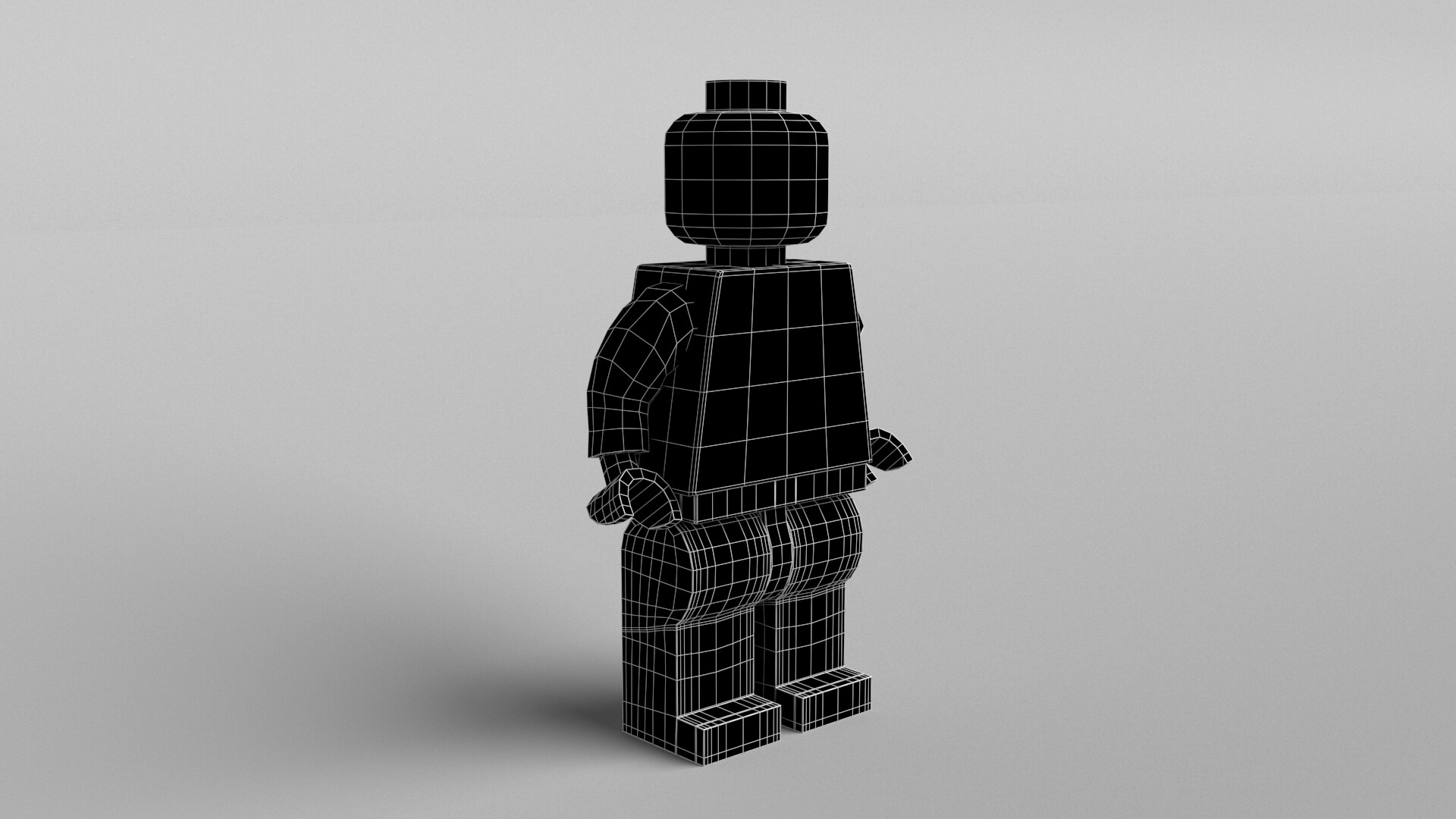 ArtStation Lego Mini Figure Base Coppor No Face