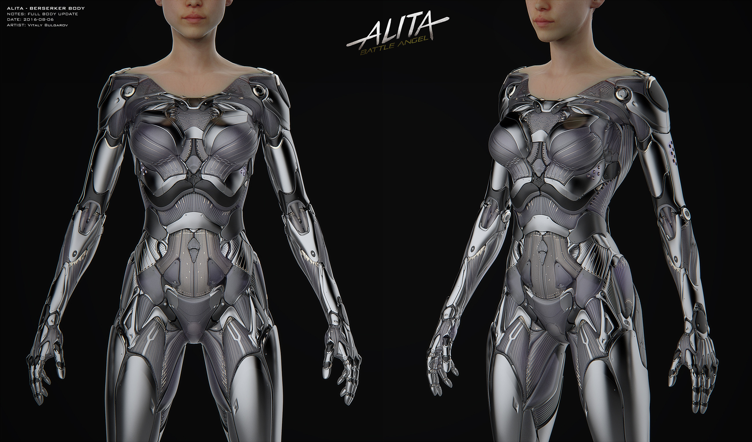 Alita: Battle Angel Bodypillow Berserker FILE ONLY 