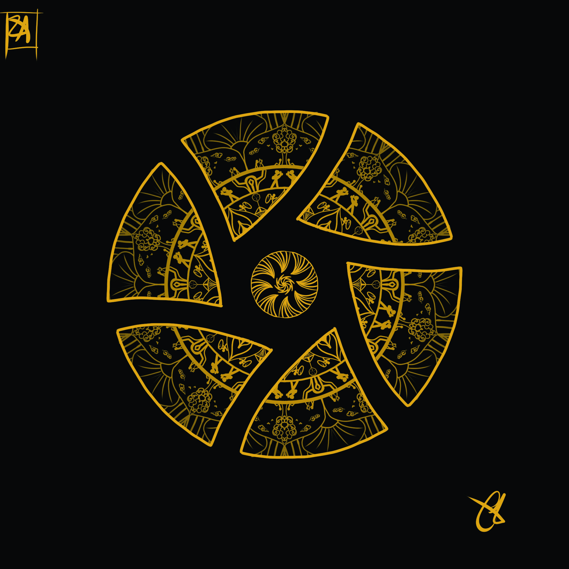 Chandan Khera Mandala Logo Design This logo was designed for pride film productions based in delhi (india). chandan khera mandala logo design