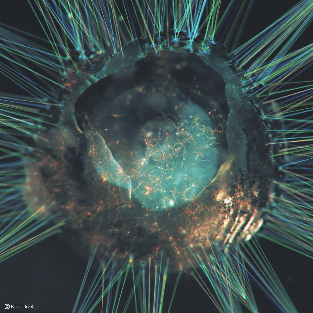 Artstation Cgma Abstract Fx In Houdini Mattia Cobianchi