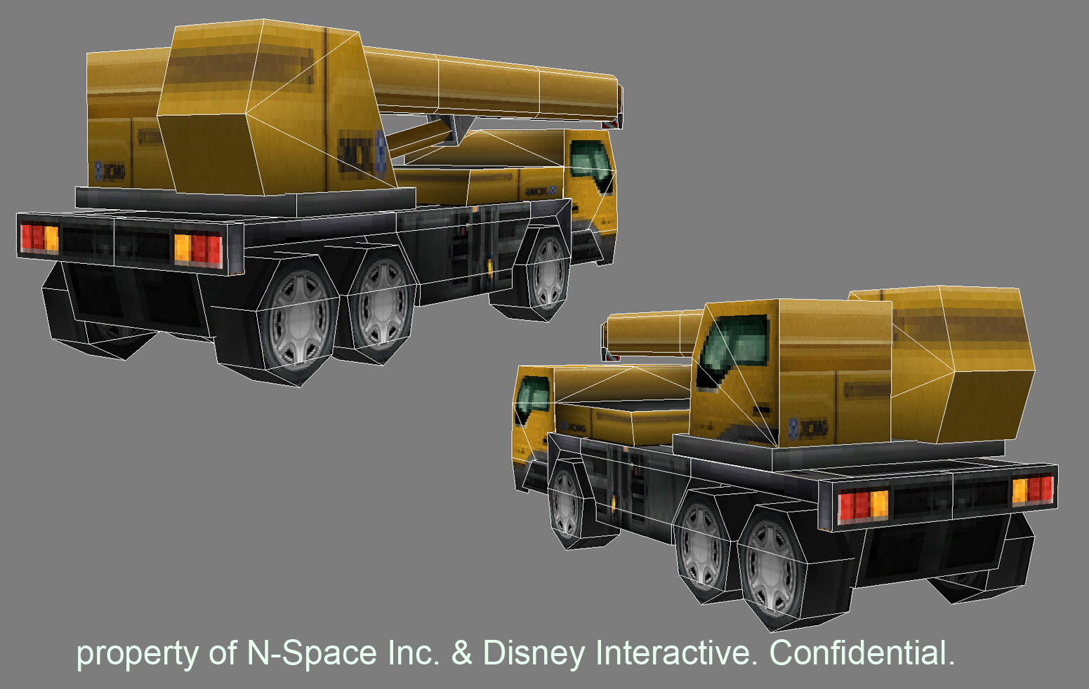 Assets modeled, textured and lighted for Disney's Aaron Stone DS. © Disney 2010 / © nSpace 2010