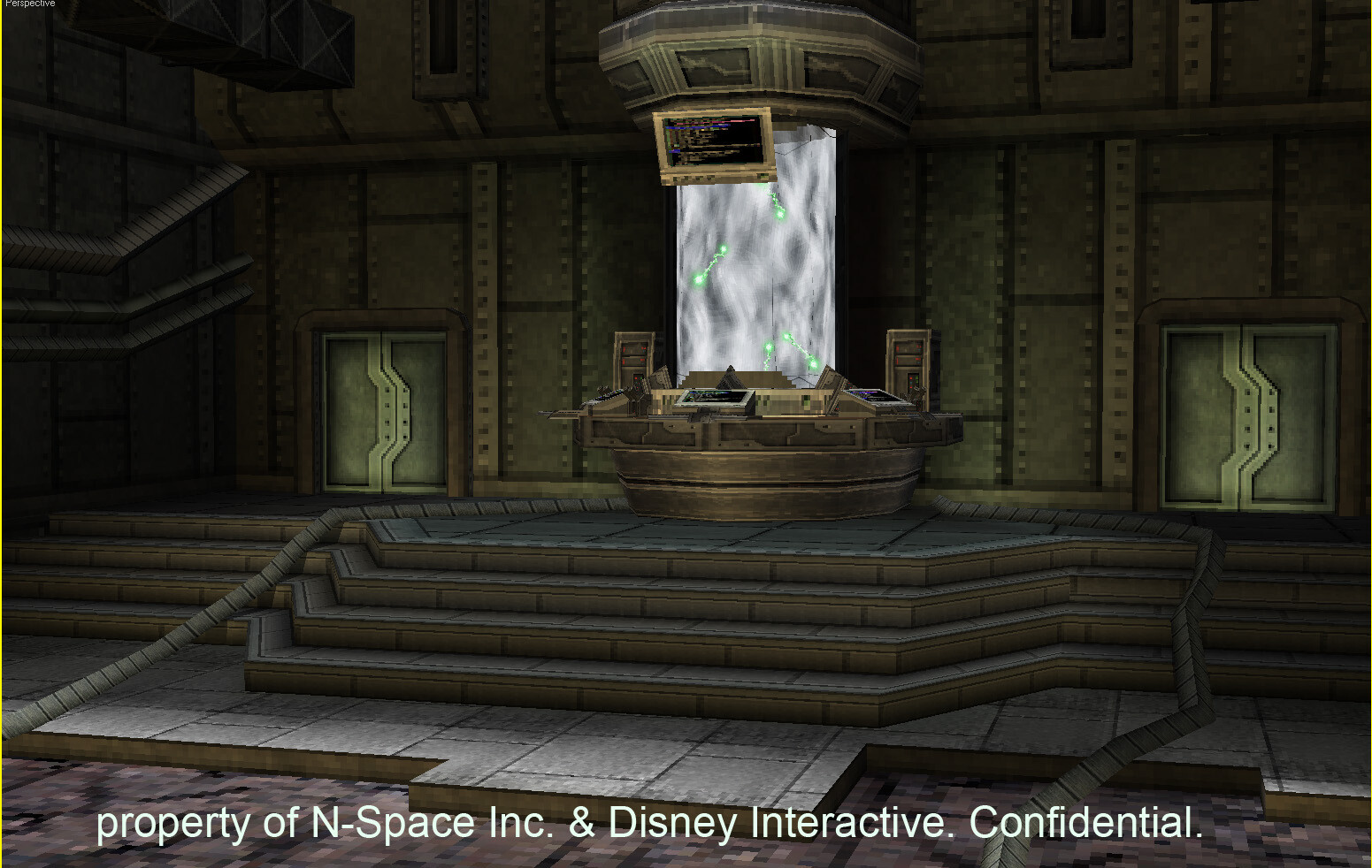 Environment modeled, textured and lighted for Disney's Aaron Stone DS. © Disney 2010 / © nSpace 2010