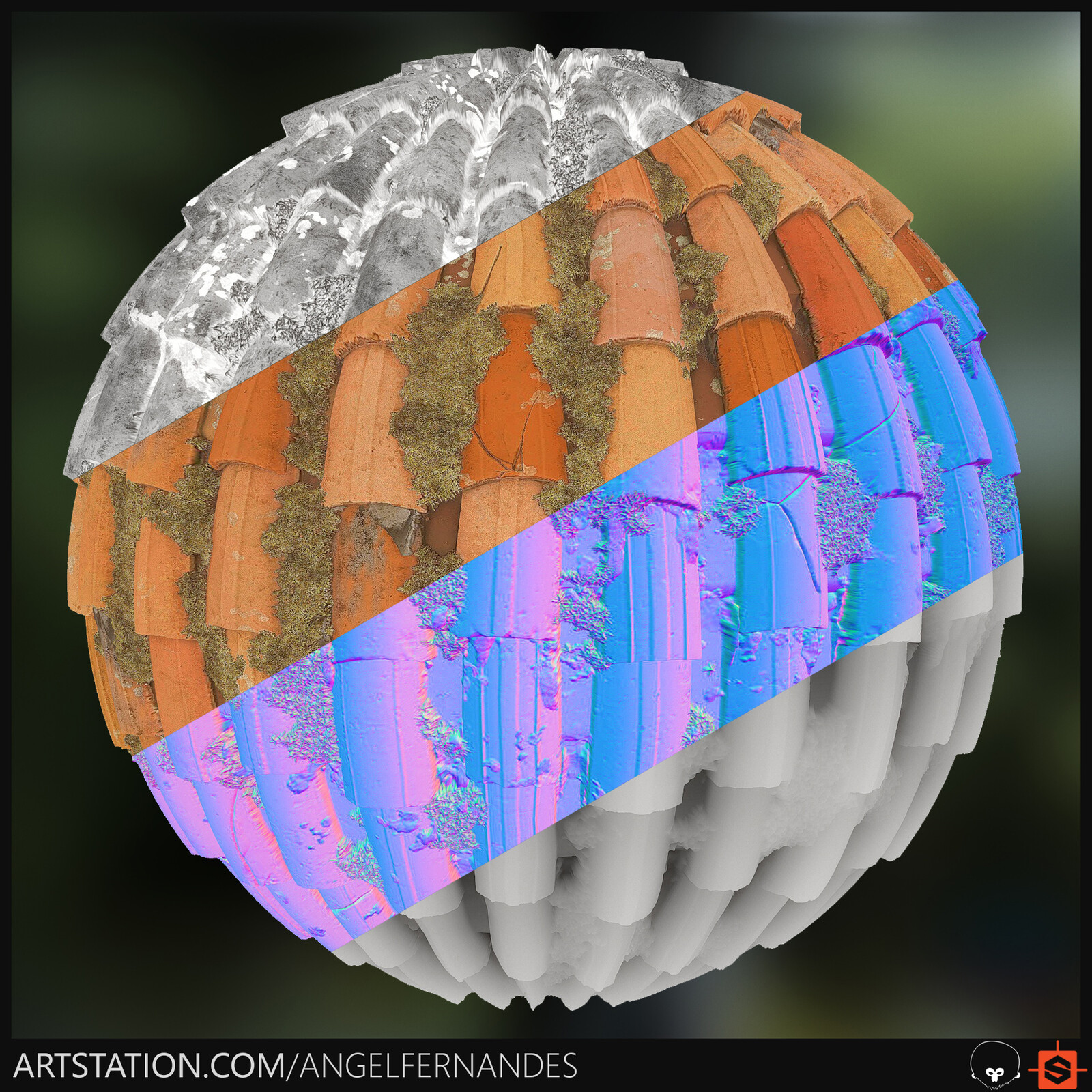 maps in sphere render