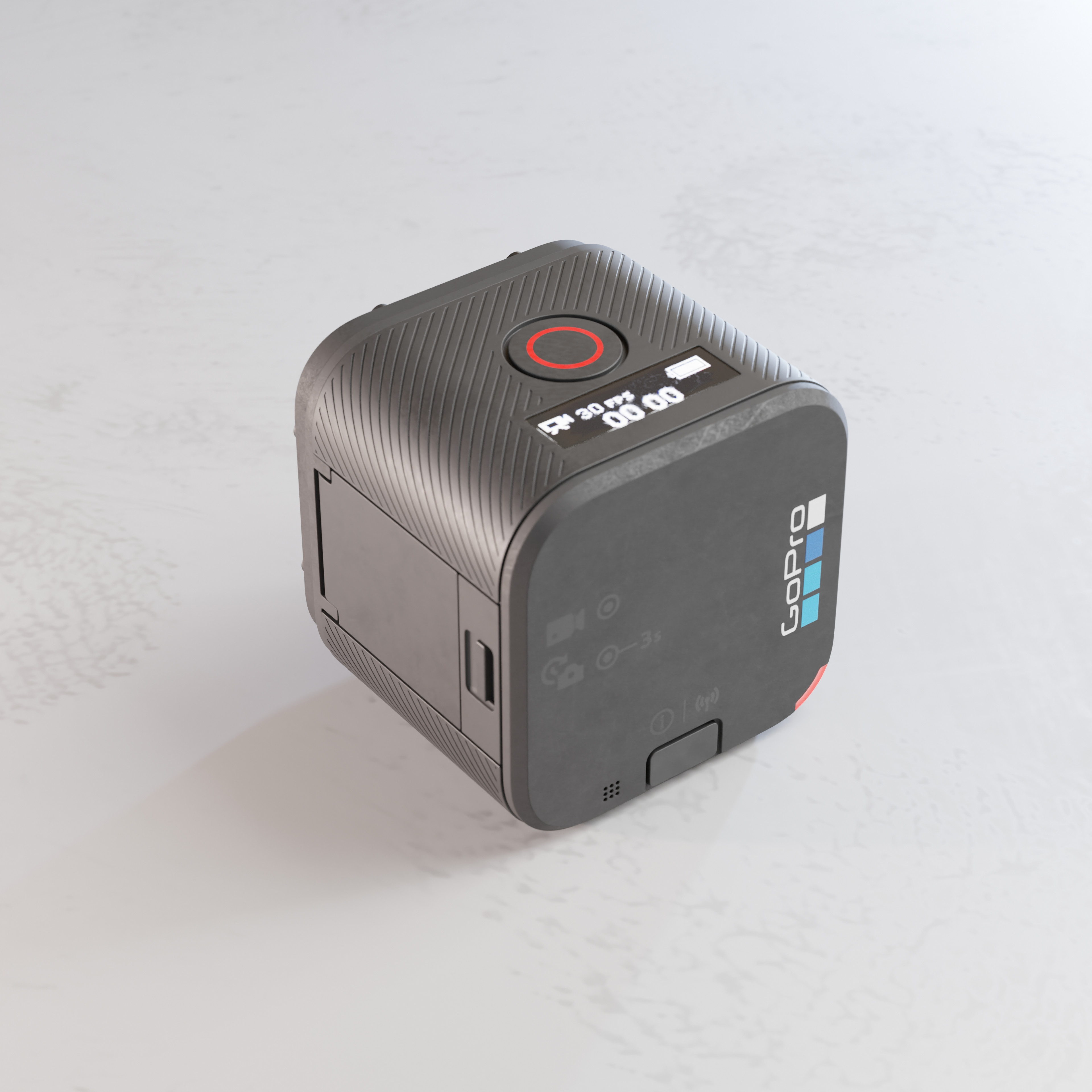 Alexandre Avranches Gopro Hero 5 Session Low High Poly Alexandre Avranches Gopro Hero 5 Session Low High Poly