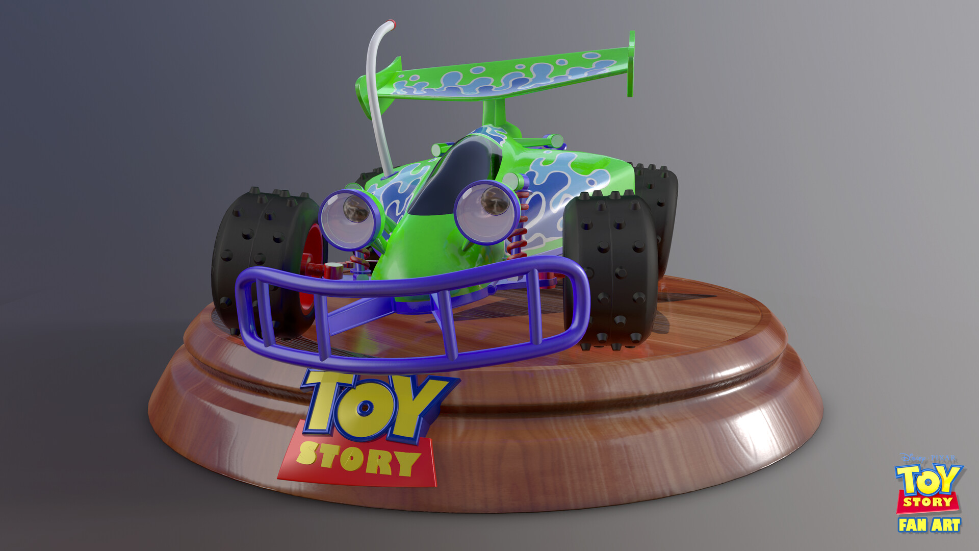toy story control car