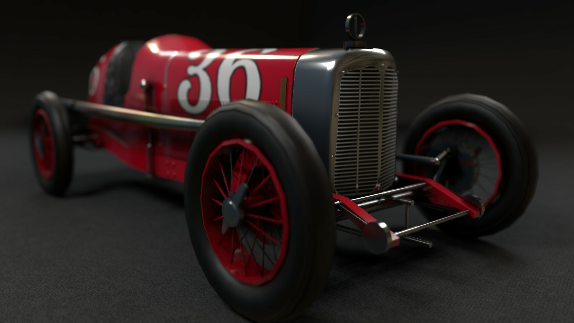 ArtStation - Miller Racing Car 1924