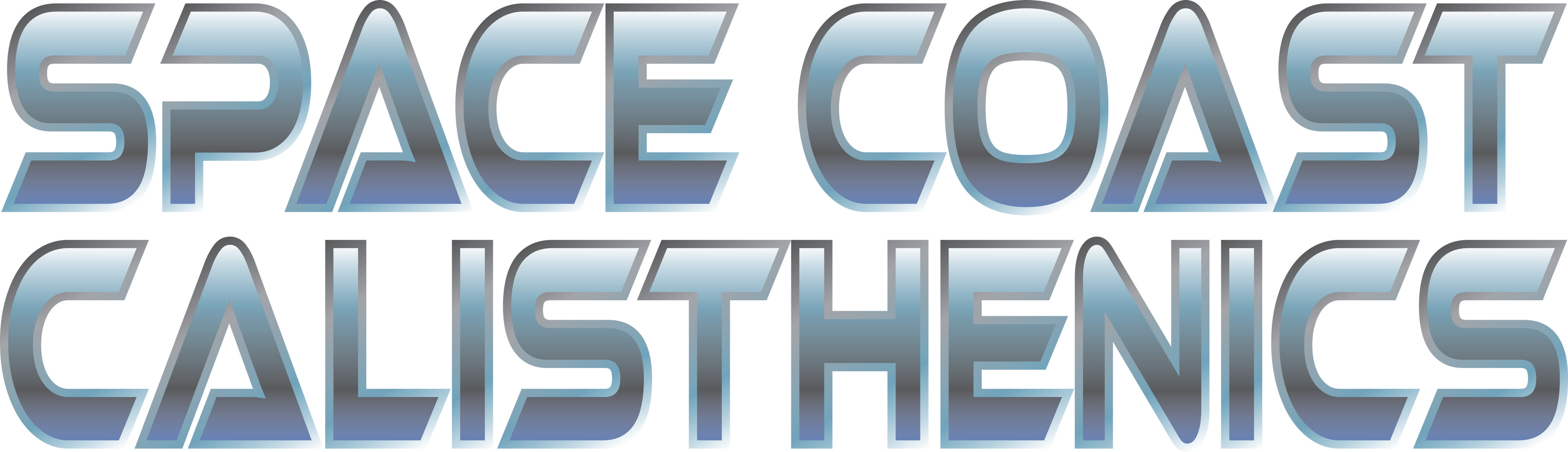 Space Coast Calisthenics logo design. 