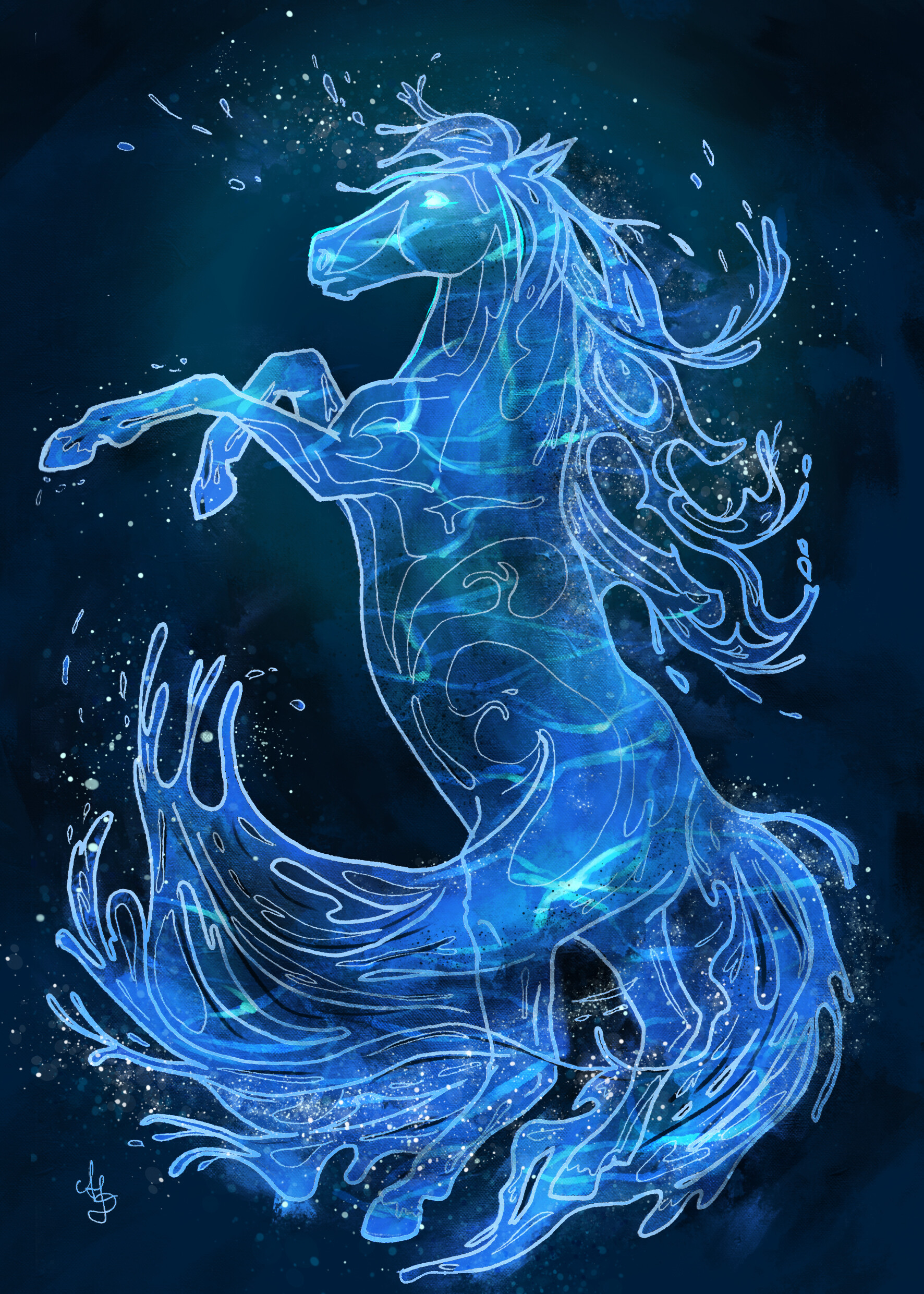 the horse from frozen 2