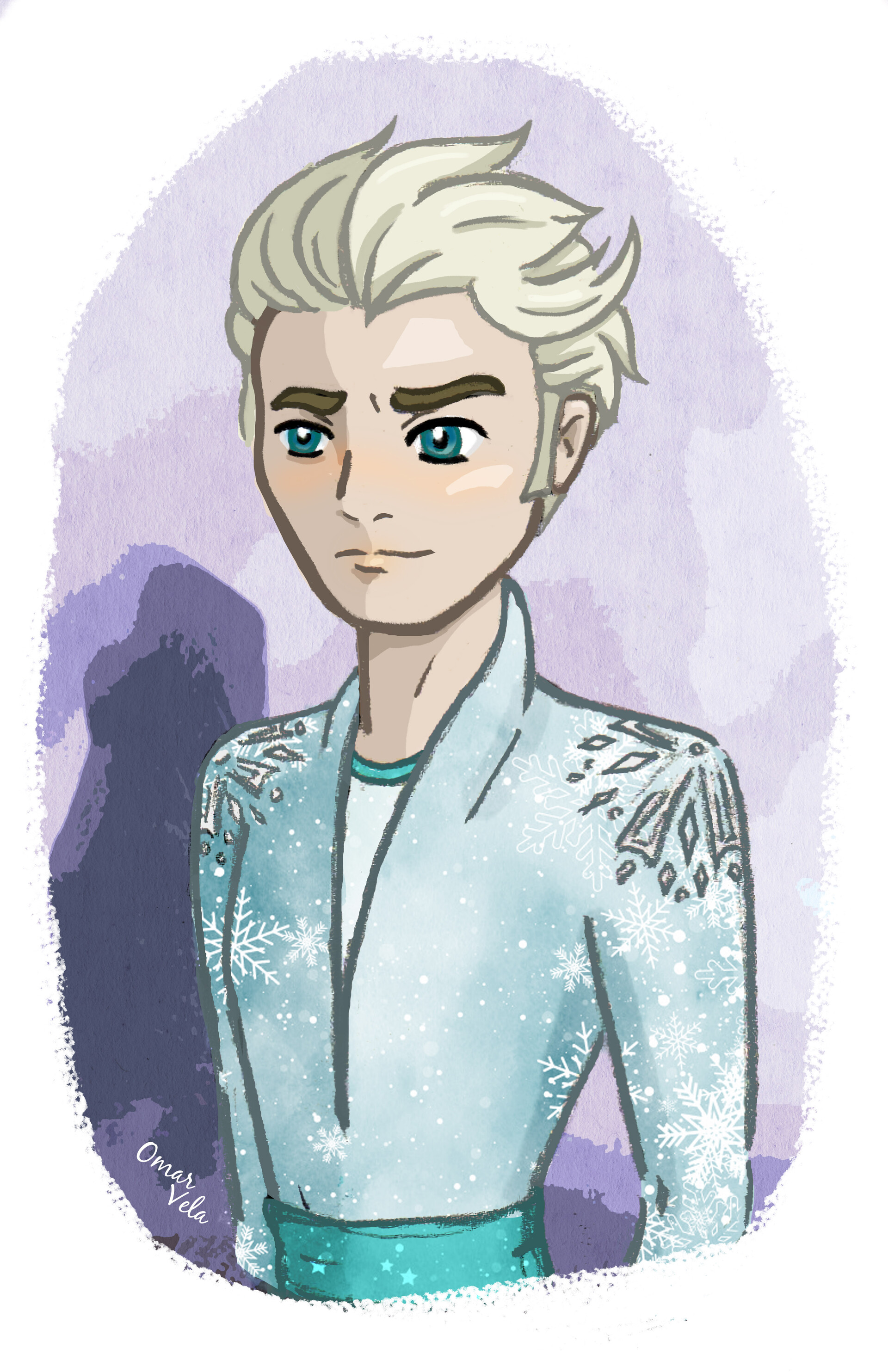 ArtStation Elsa Genderbend (Frozen 2 Look)