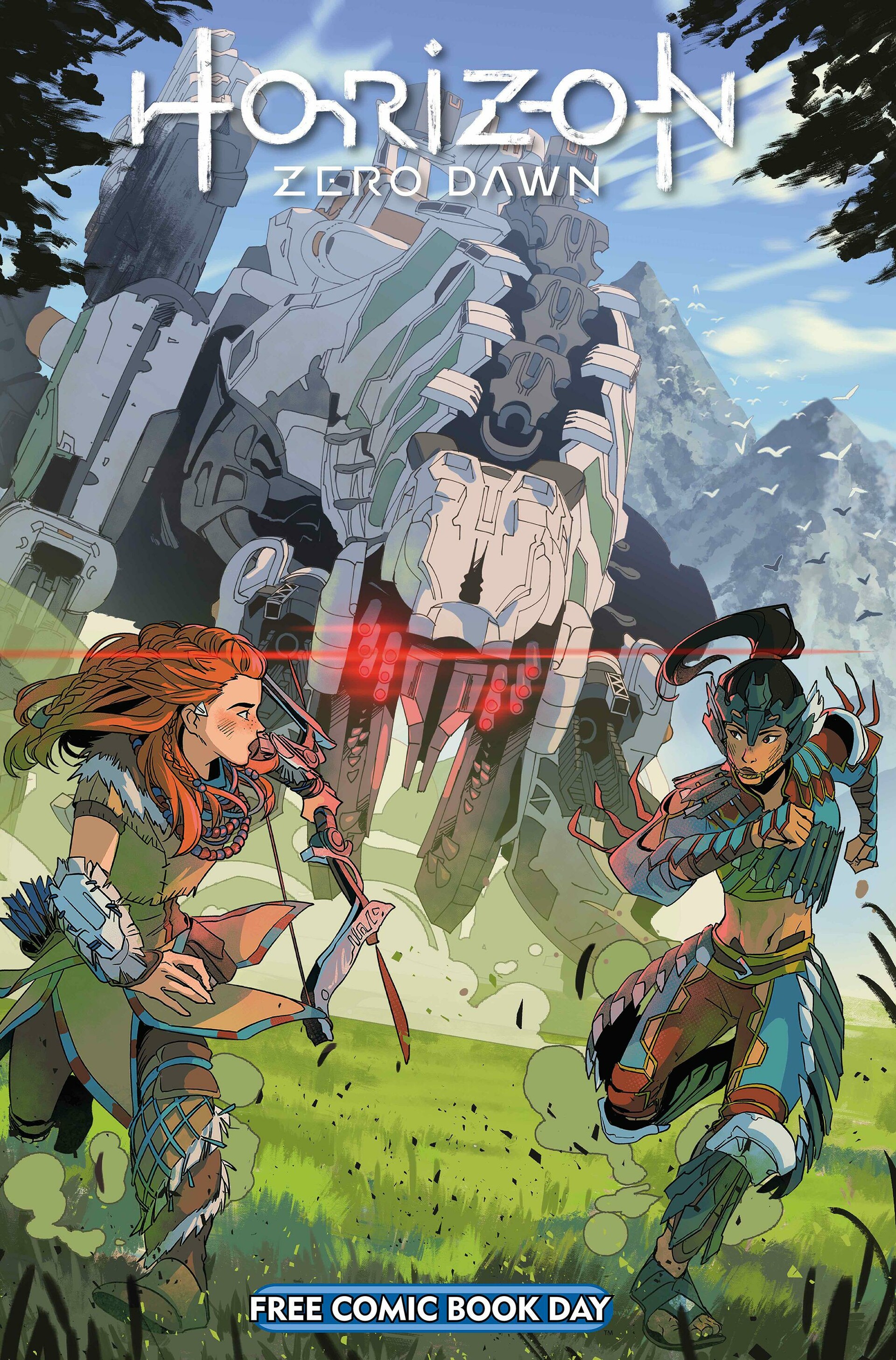 Artstation Horizon Zero Dawn Fcbd Cover Ann Maulina