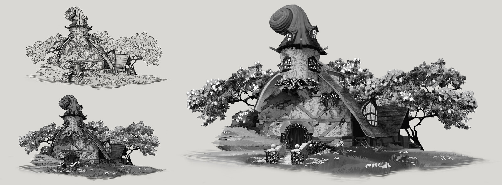 snail house study