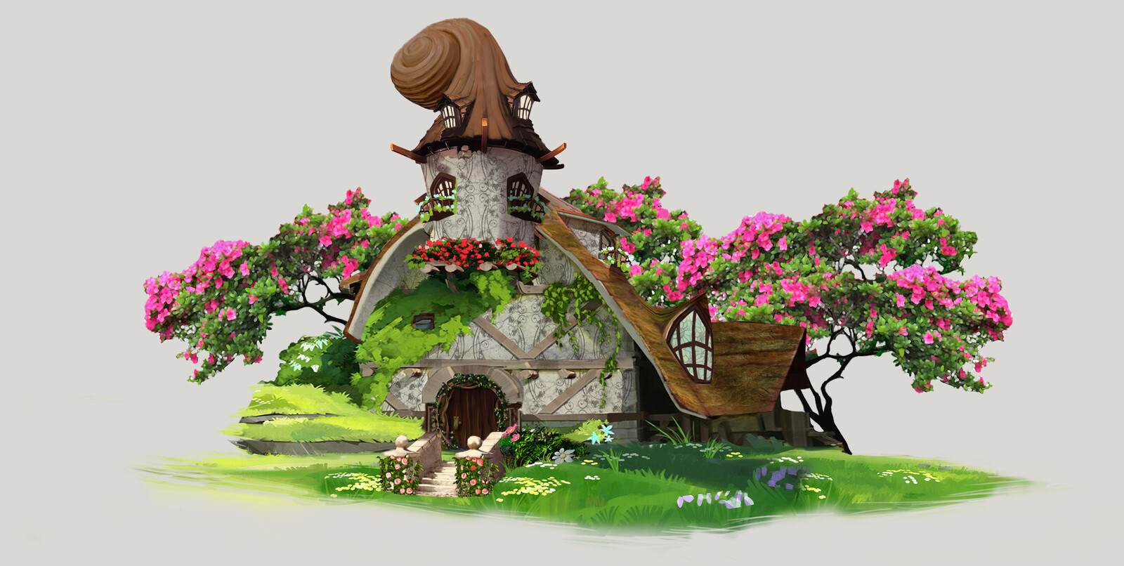 Snail house color