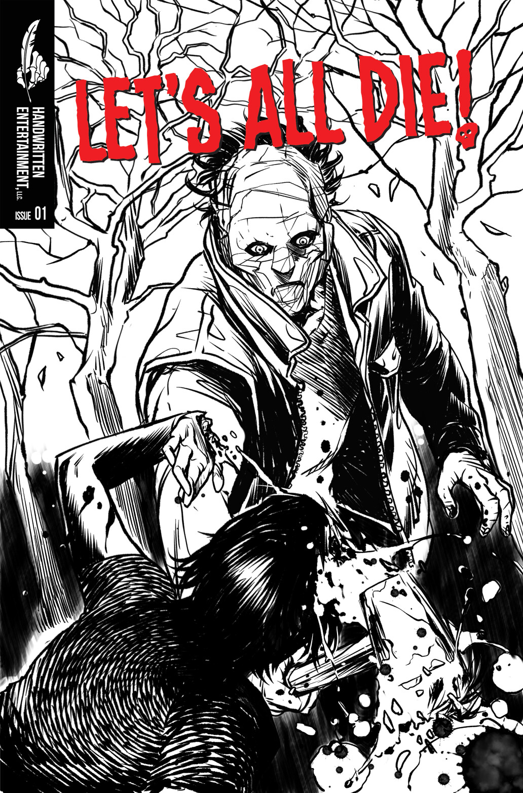 Let's All Die! #1 Variant Cover Texas Frightmare 2019
(Handwritten Entertainment 2019)