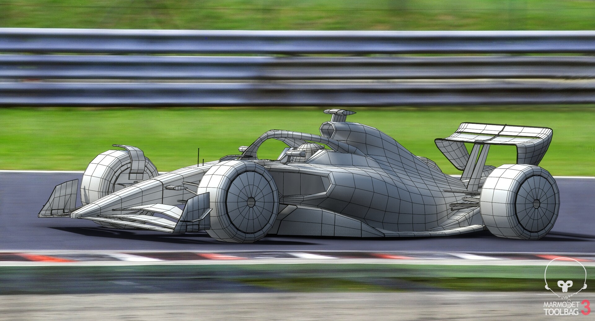 ArtStation - Formula 1 Red Car 2021 F1 race car 3D mode