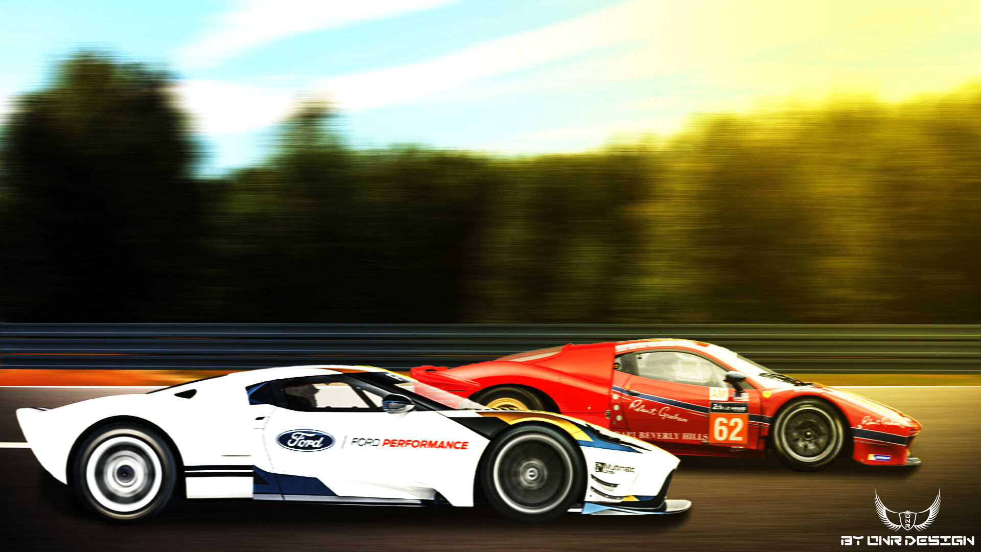 Artstation Ford Vs Ferrari Onr Design
