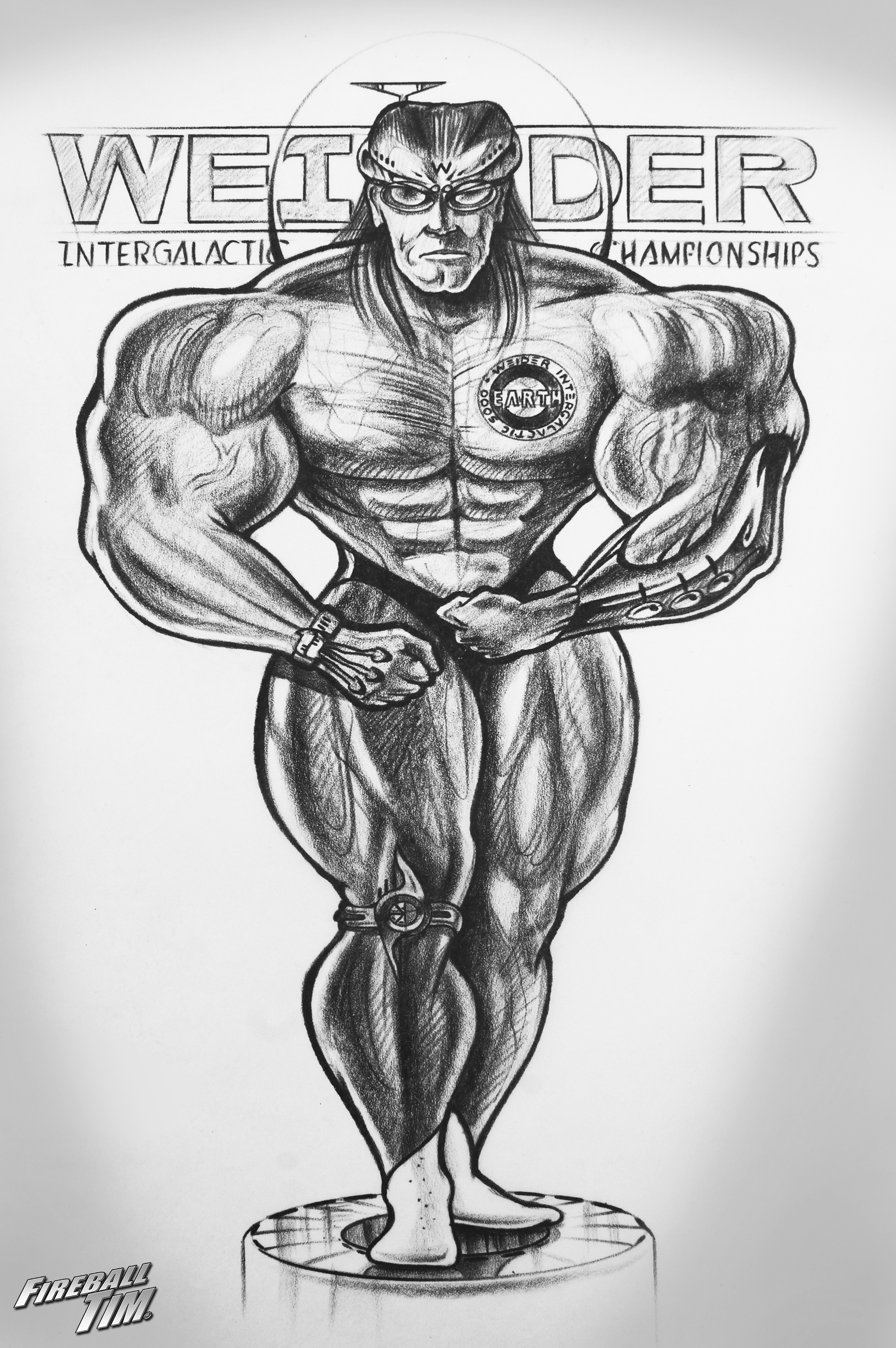 MUSCLE &amp; FITNESS- Get my Coloring Books on Amazon - https://tinyurl.com/fireballcolor