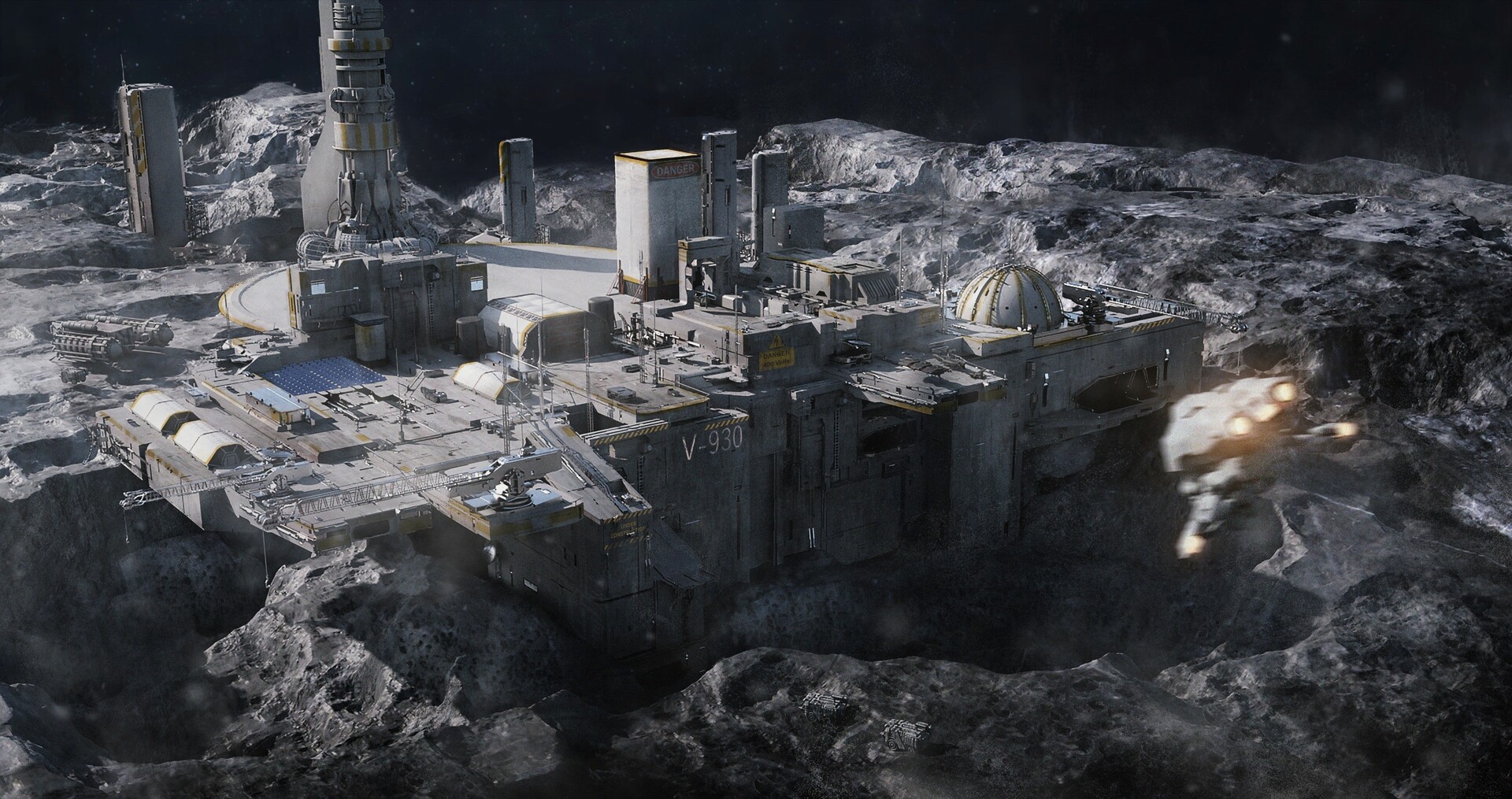 ArtStation Moon Base, Arthur Yuan