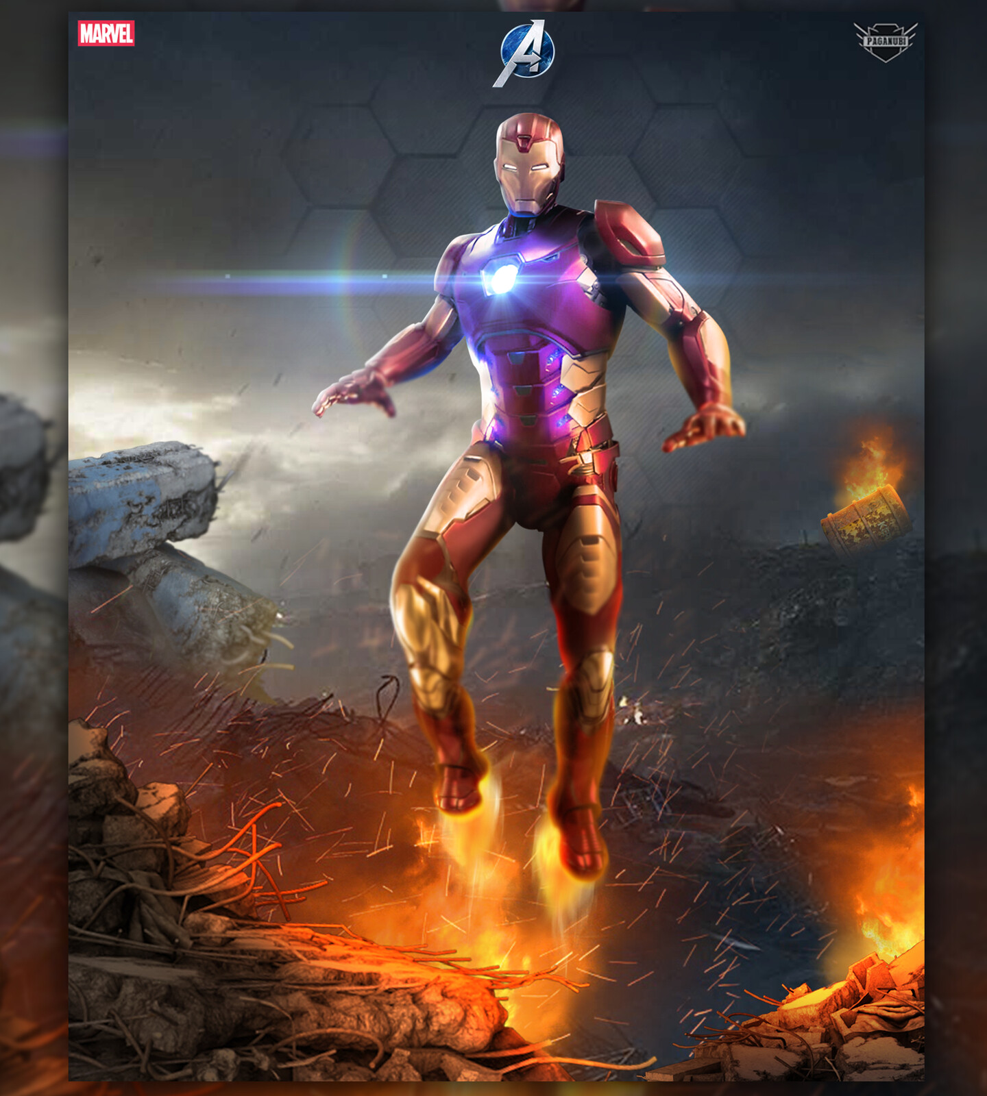 square enix iron man