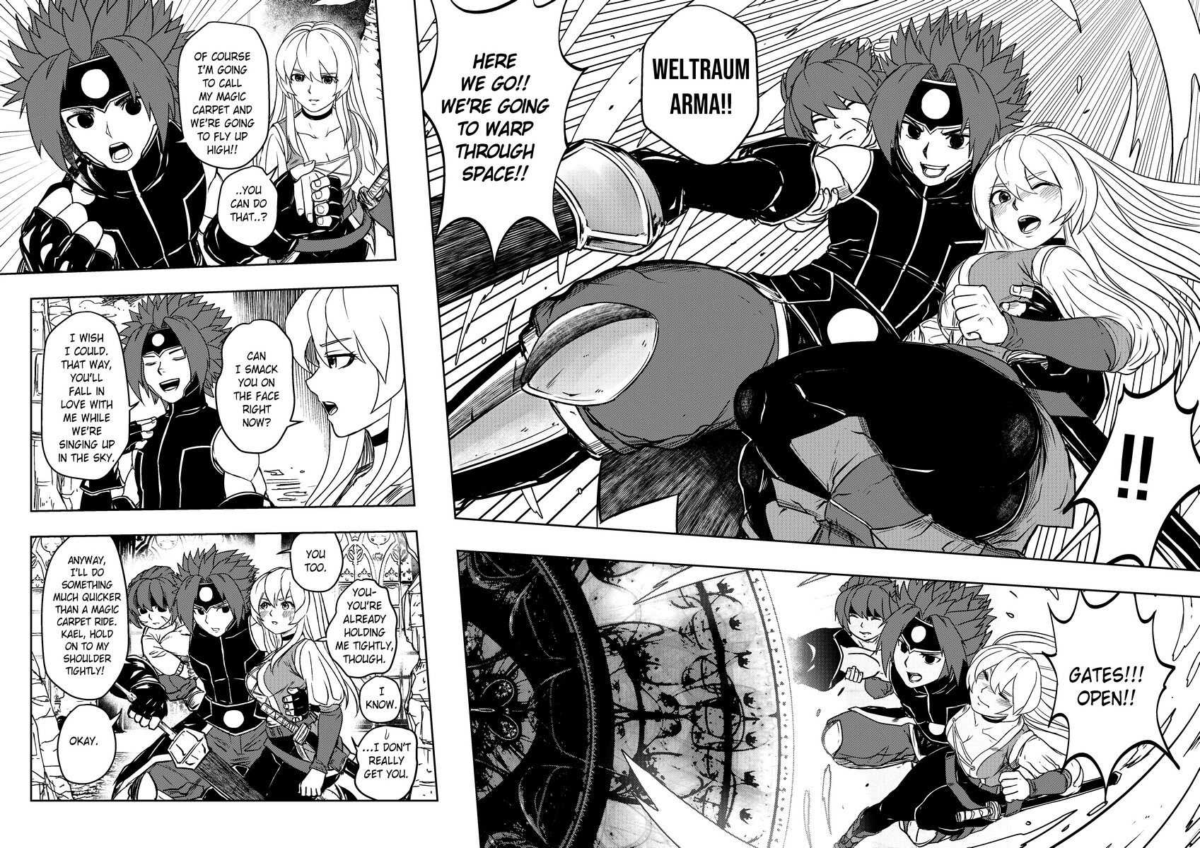 Artstation Lanzenreiter Manga Spread Page Ardee Arollado Aka