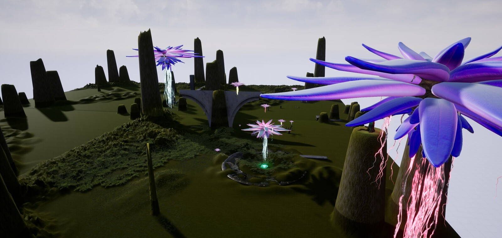 Unreal Engine Flower Landscape I