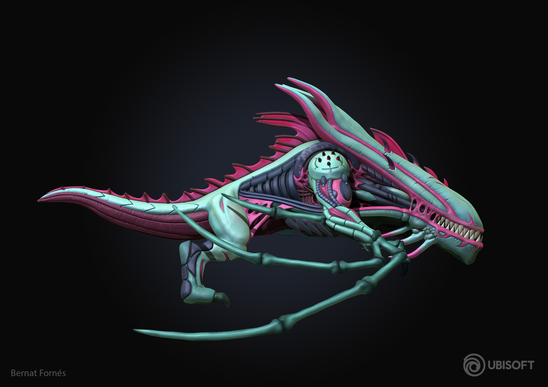 Artstation Alien Dragon Hungry Dragon Ubisoft